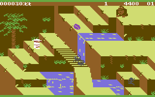 Congo Bongo screenshot 3 for Commodore 64